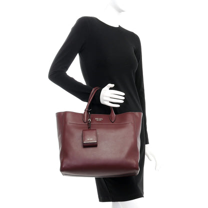 Prada City Calf Tote Granato 2 of 18