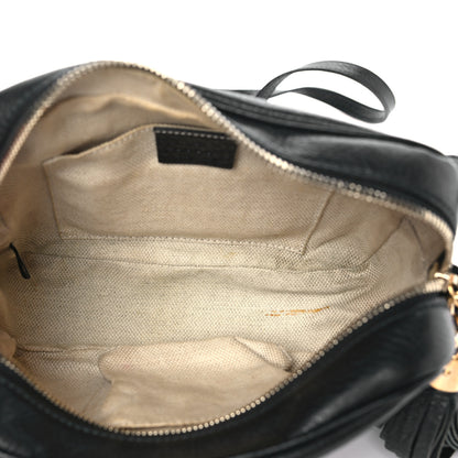 Gucci Pebbled Calfskin Small Soho Disco Bag Black 5 of 9