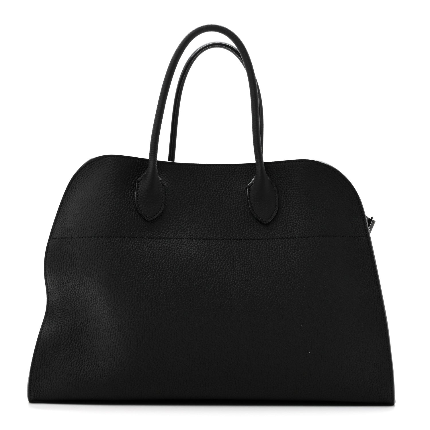 The Row Matte Grained Calfskin Soft Margaux 15 Black 1 of 9