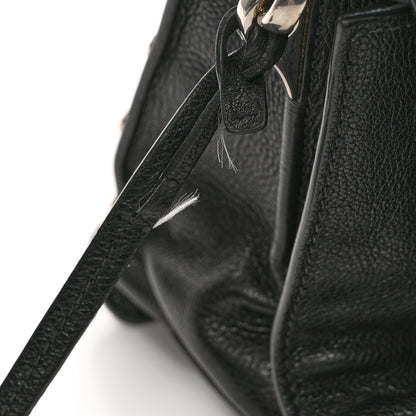 Prada Glace Calfskin Studded Etiquette Flap Black 11 of 11