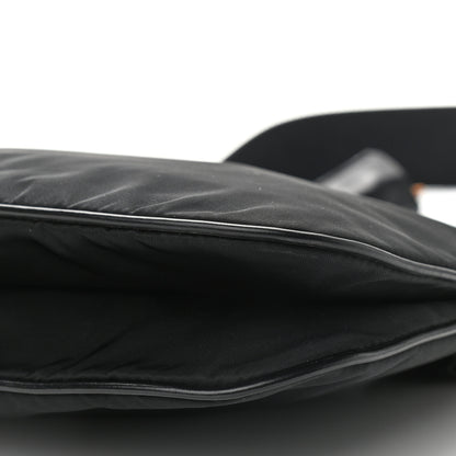 Prada Tessuto Nylon Messenger Bag Black 8 of 9