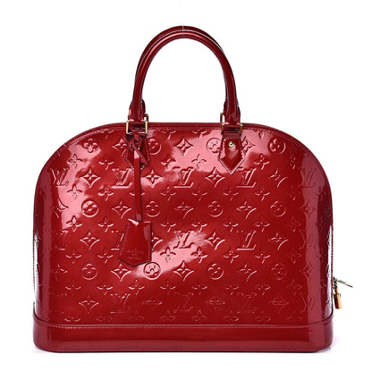 Louis Vuitton Vernis Alma GM Pomme D'Amour 1 of 13
