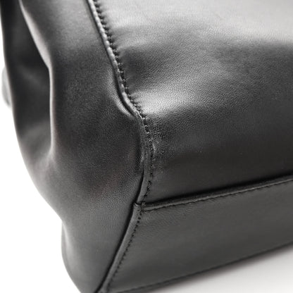 Fendi Nappa Mini Peekaboo Iconic Satchel Black 10 of 18