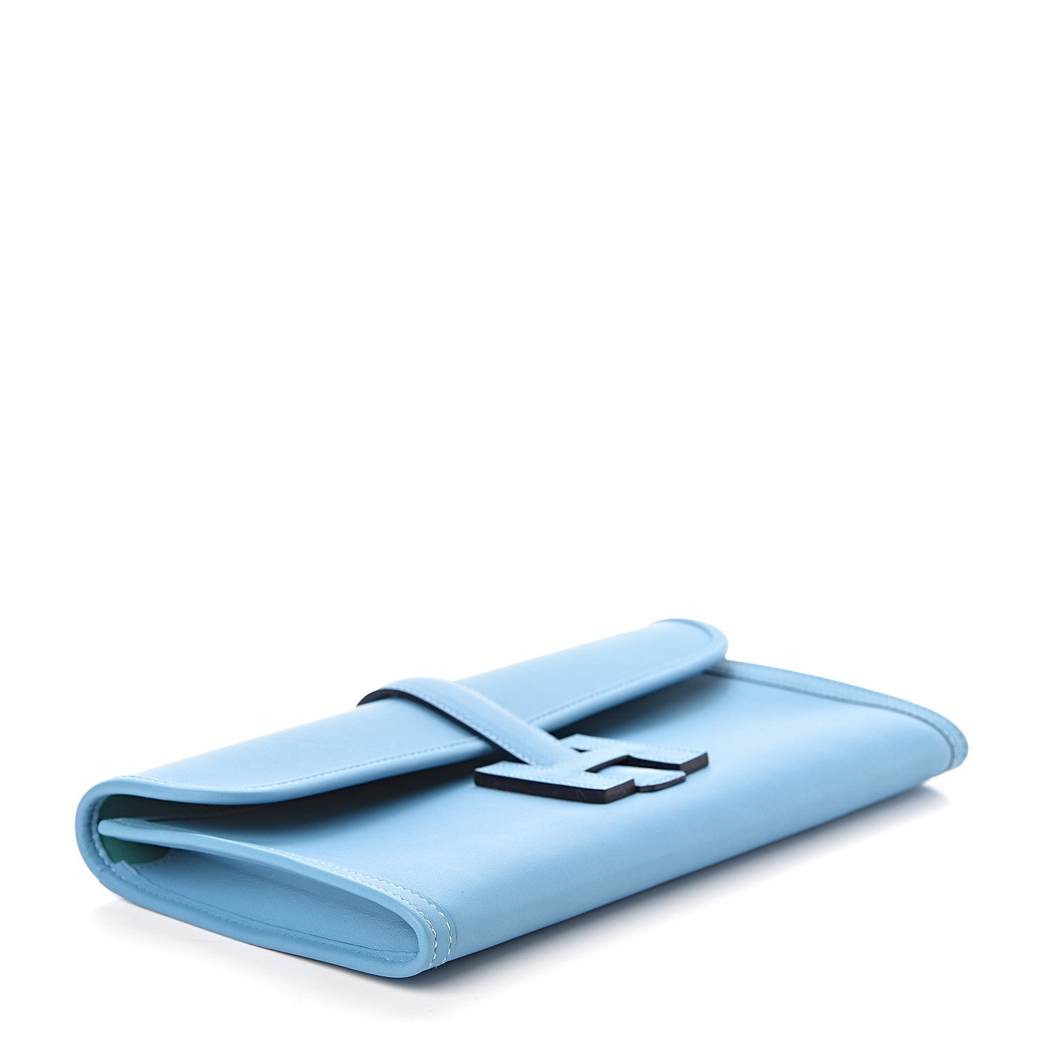 Hermes Swift Jige Elan 29 Clutch Bleu Du Nord Vert Verone 4 of 9