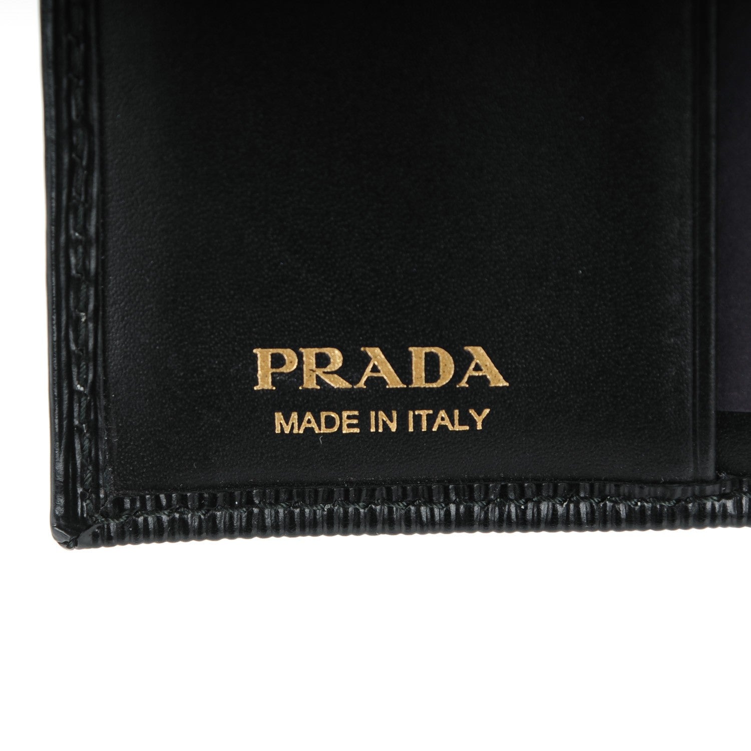 Prada Vitello Move Bi-Fold Wallet Nero Black 6 of 7