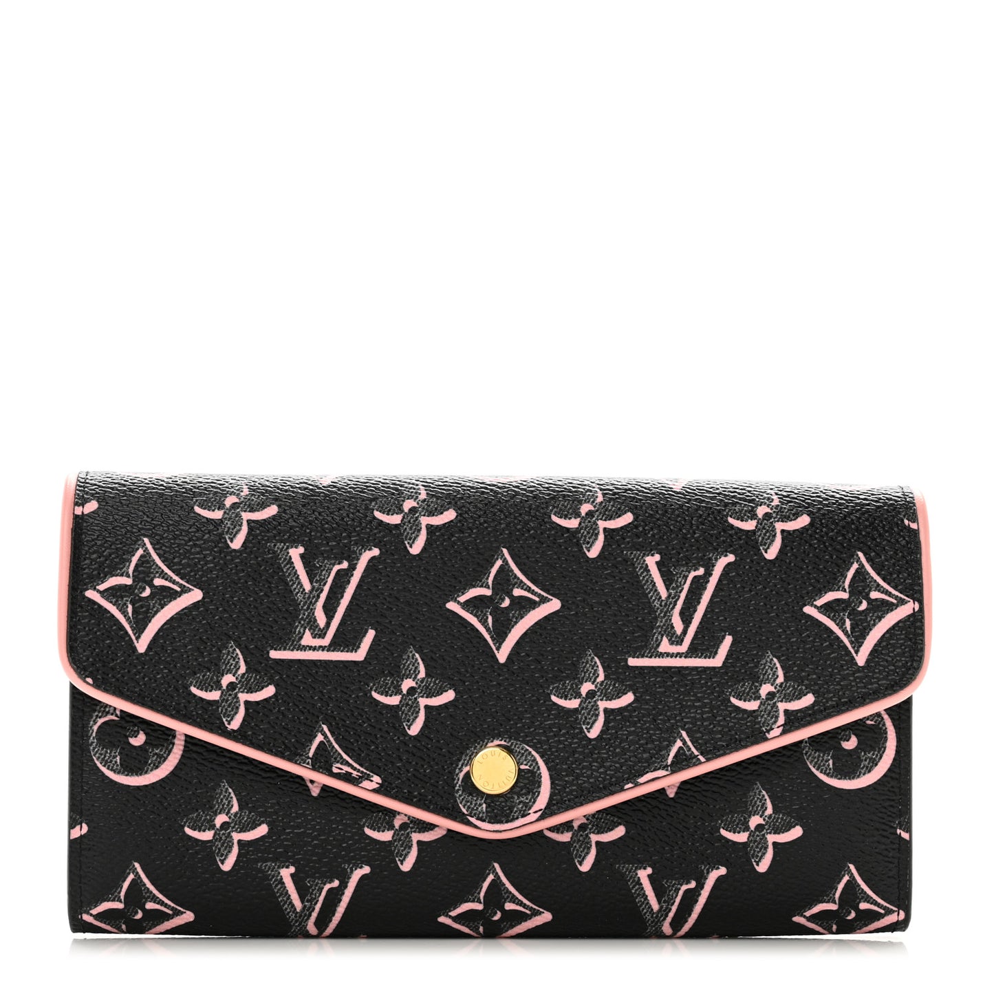 Monogram Fall For You Sarah Wallet Black