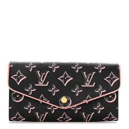 Louis Vuitton Monogram Fall For You Sarah Wallet Black 1 of 7