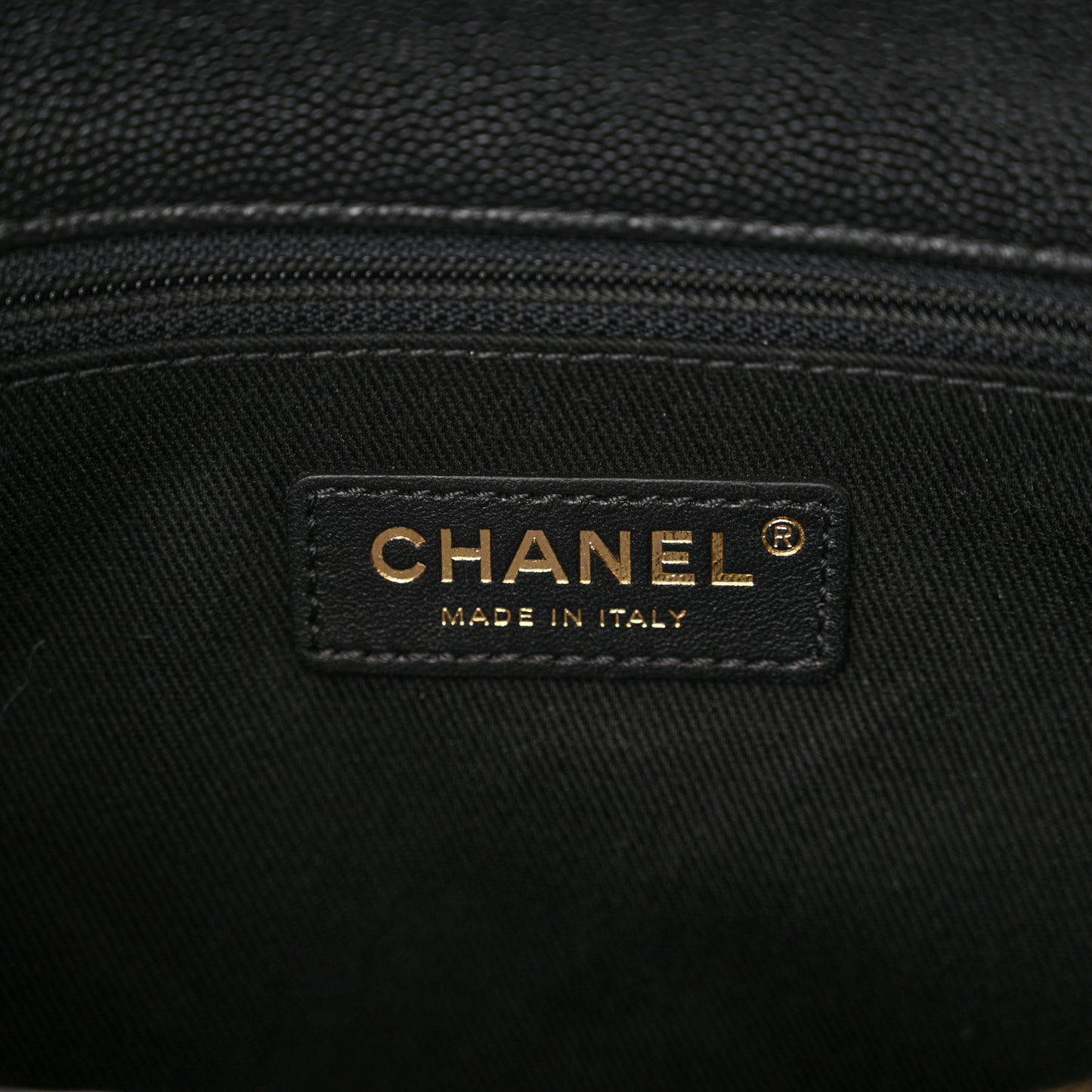 Caviar Elaphe Quilted Medium Coco Handle Flap Black Burgundy