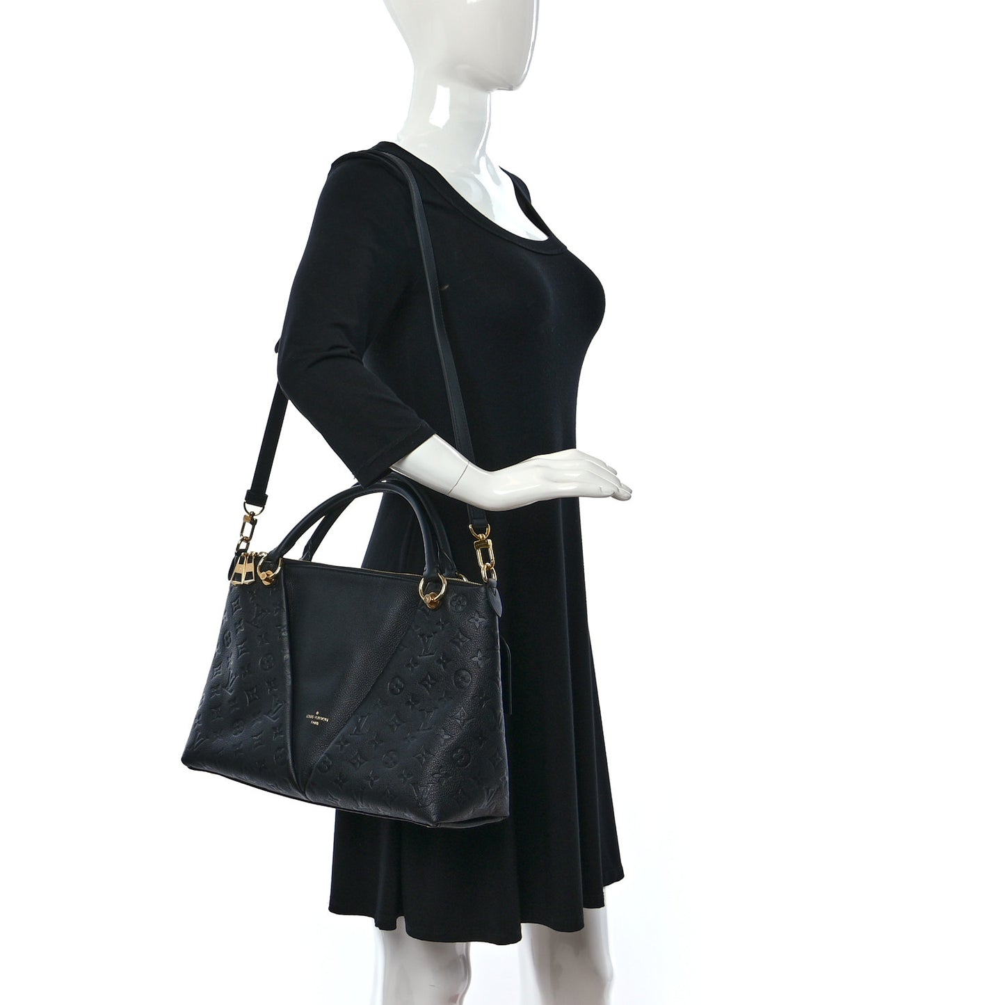 Empreinte V Tote MM Black