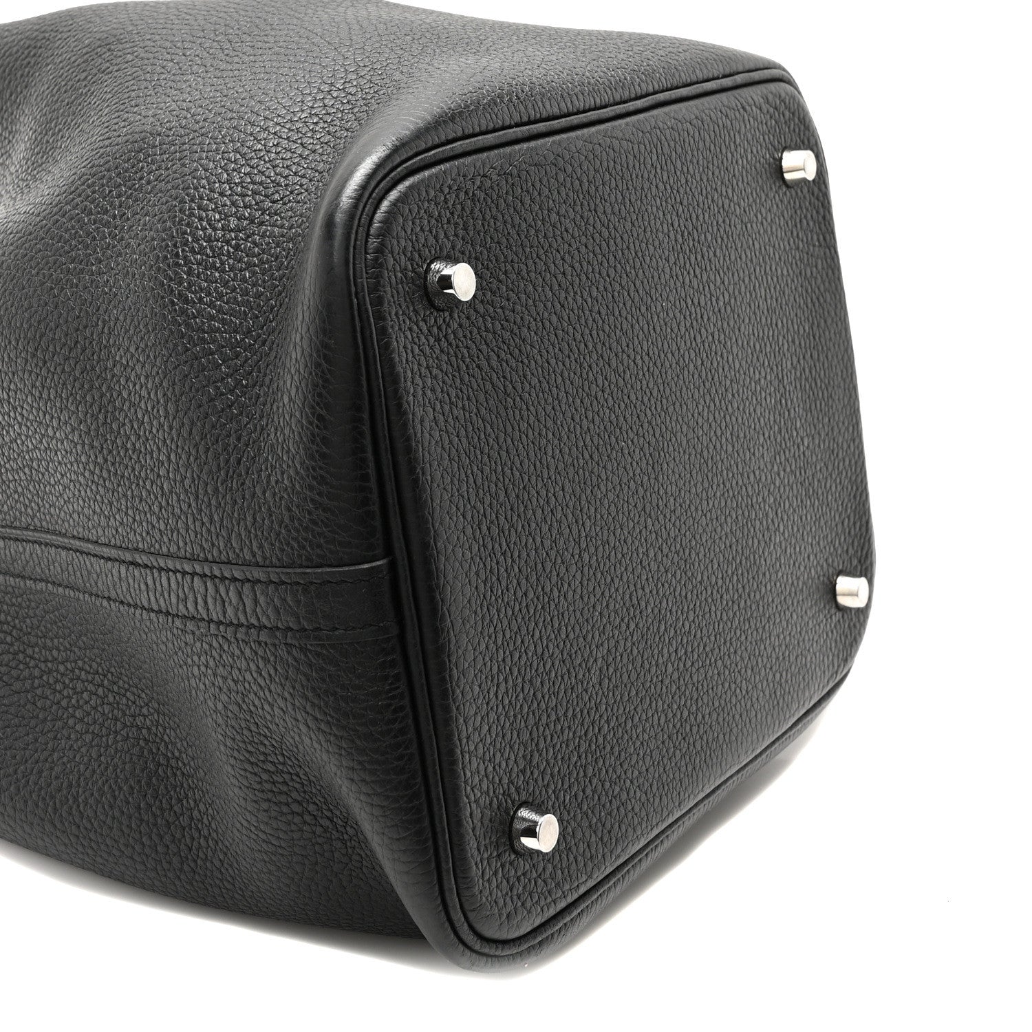 Hermes Taurillon Clemence Picotin Lock 22 MM Black 8 of 9