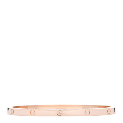 Cartier 18K Pink Gold Small LOVE Bracelet 17 2 of 5