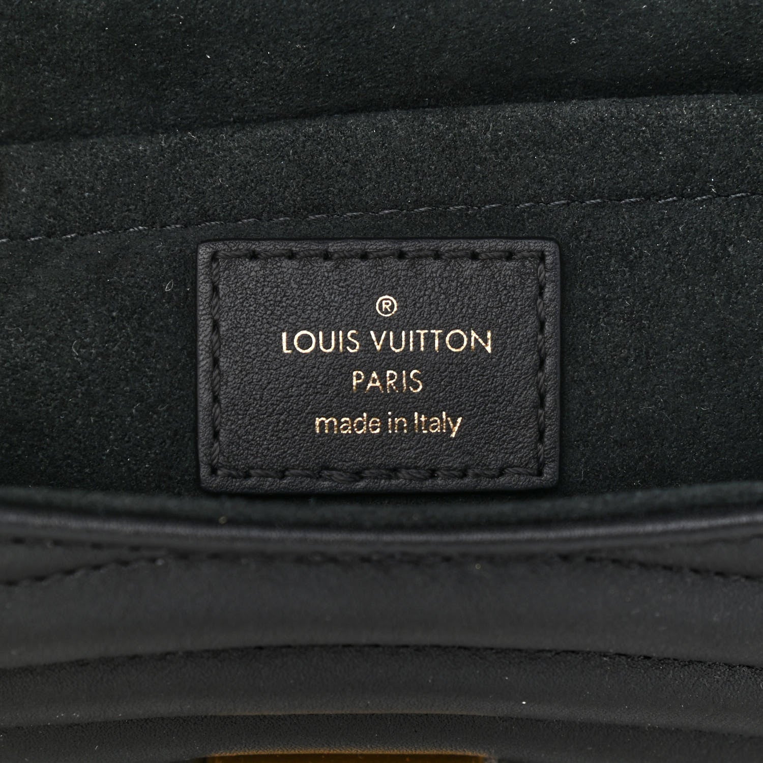 Louis Vuitton Calfskin New Wave Chain MM Black 6 of 11