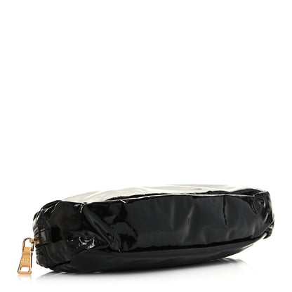 Prada Vernice Cosmetic Pouch Black 4 of 10