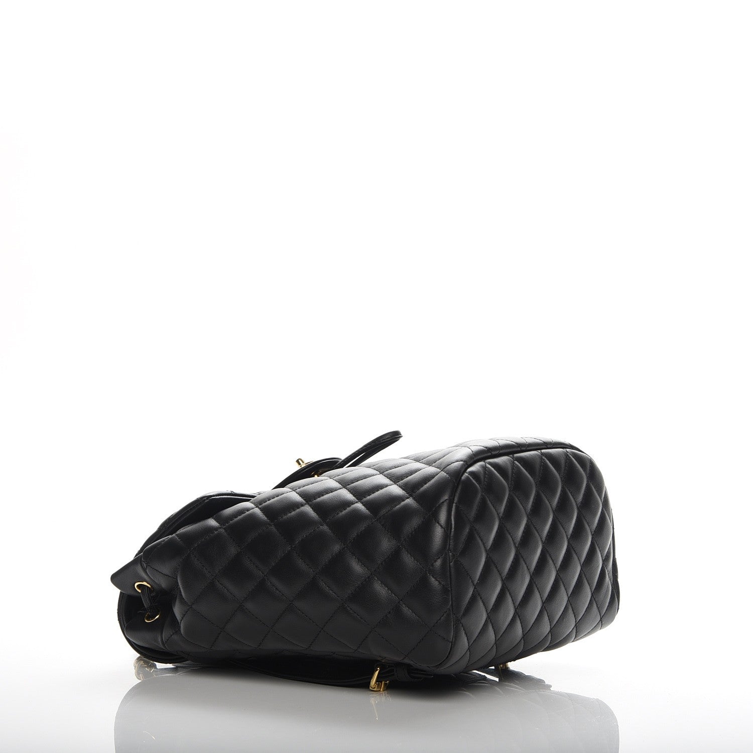 Chanel Lambskin Quilted Small Urban Spirit Backpack Black 206817