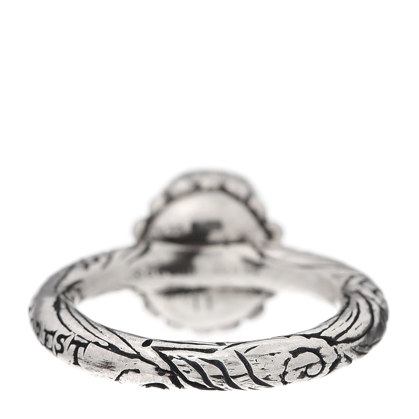 Sterling Silver Anger Forest Eagle Head Ring 51 5.75