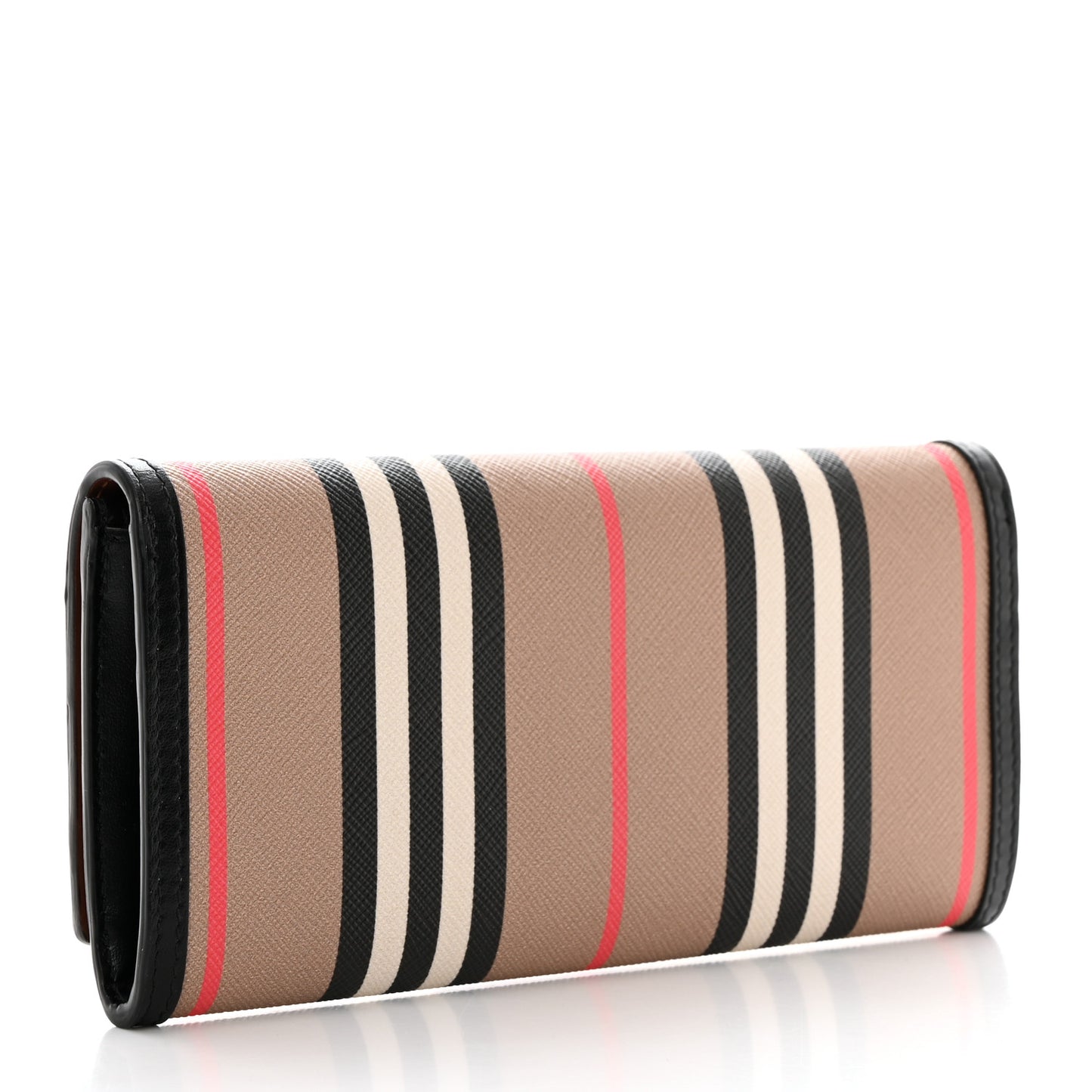 E-Canvas Icon Stripe Halton Continental Wallet Archive Beige