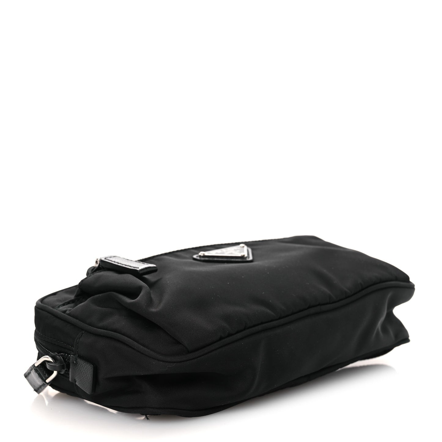 Re-Nylon Saffiano Belt Bag Black