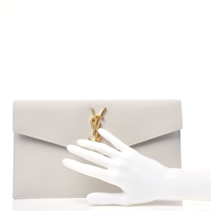 Saint Laurent Grain De Poudre Uptown Pouch Crema Soft 2 of 9