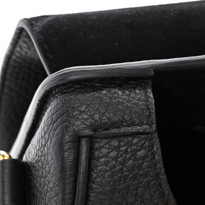 Christian Dior Grained Calfskin Medium Bobby Flap Navy Blue 11 of 12