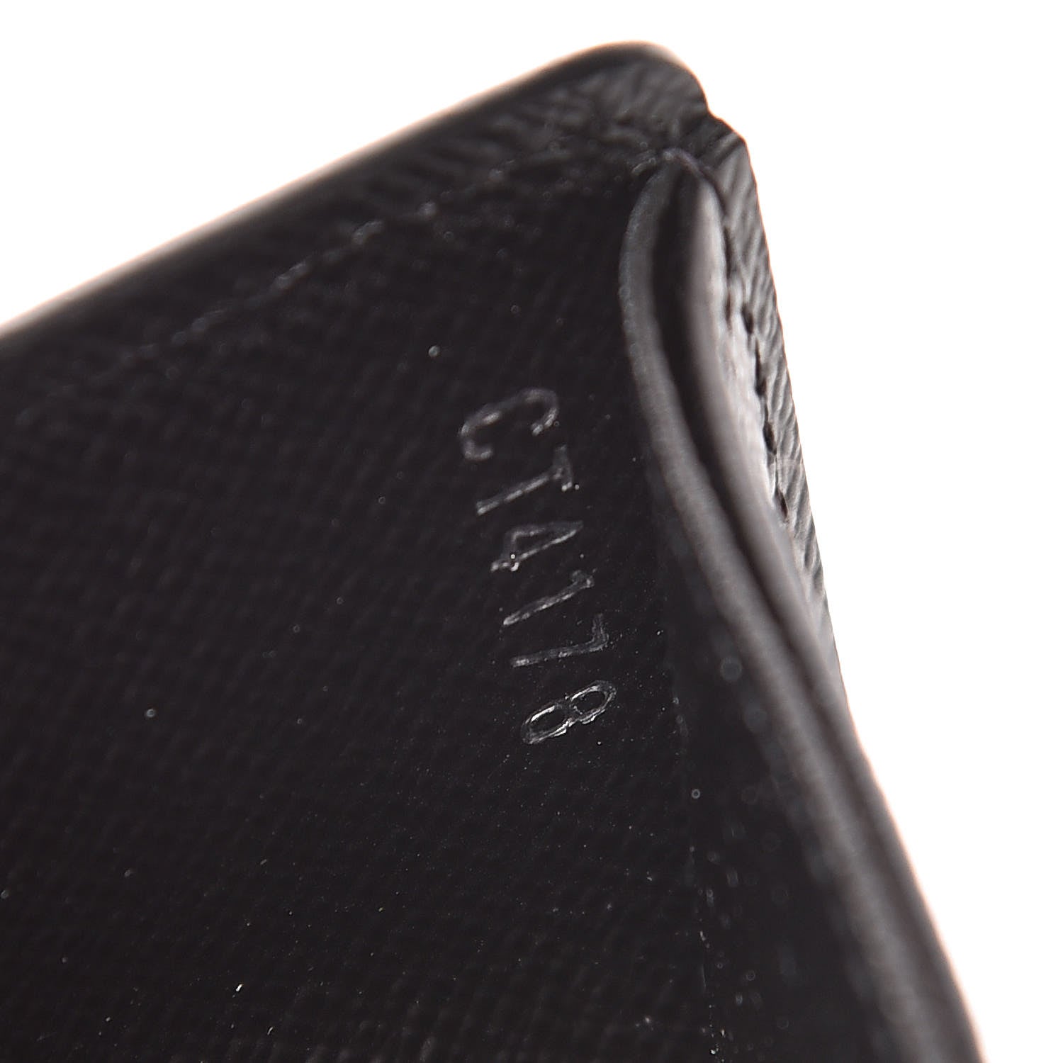 Louis Vuitton Epi Slender Wallet Black 7 of 8