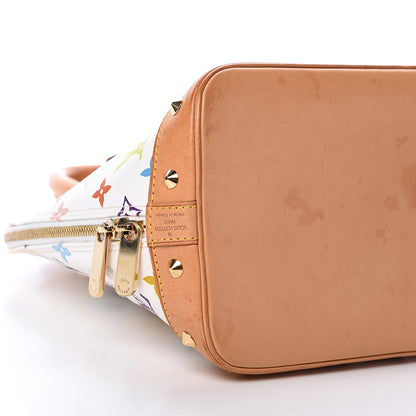 Louis Vuitton Monogram Multicolor Alma White 8 of 16