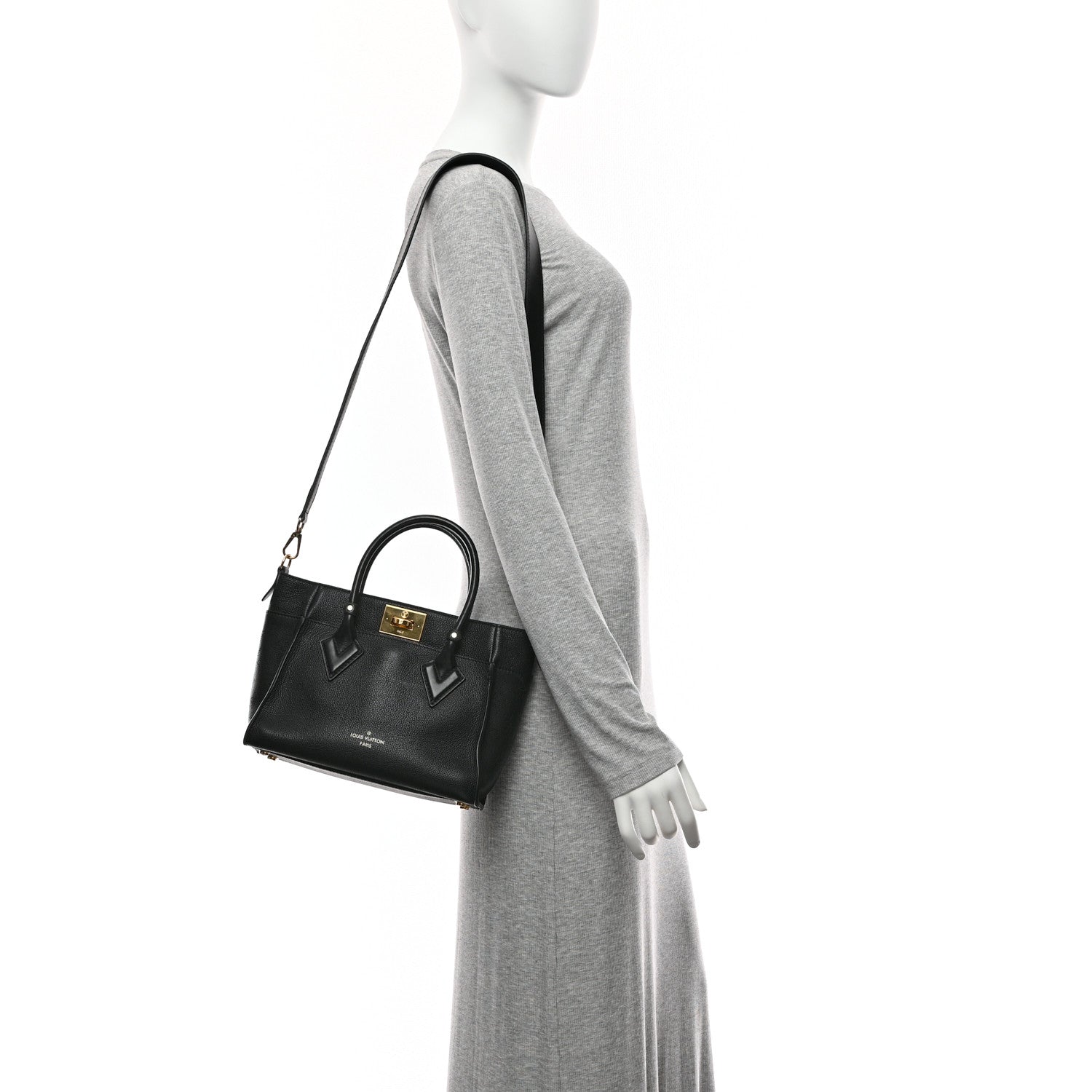 Louis Vuitton Mahina On My Side PM Black 2 of 9