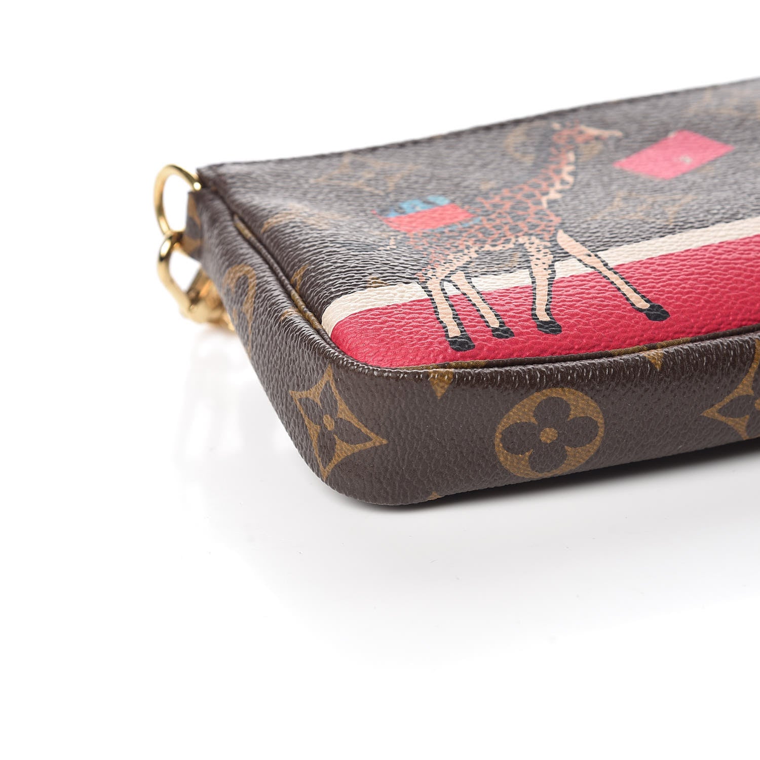 Louis Vuitton Monogram 2017 Christmas Animation Mini Pochette Accessories 8 of 9