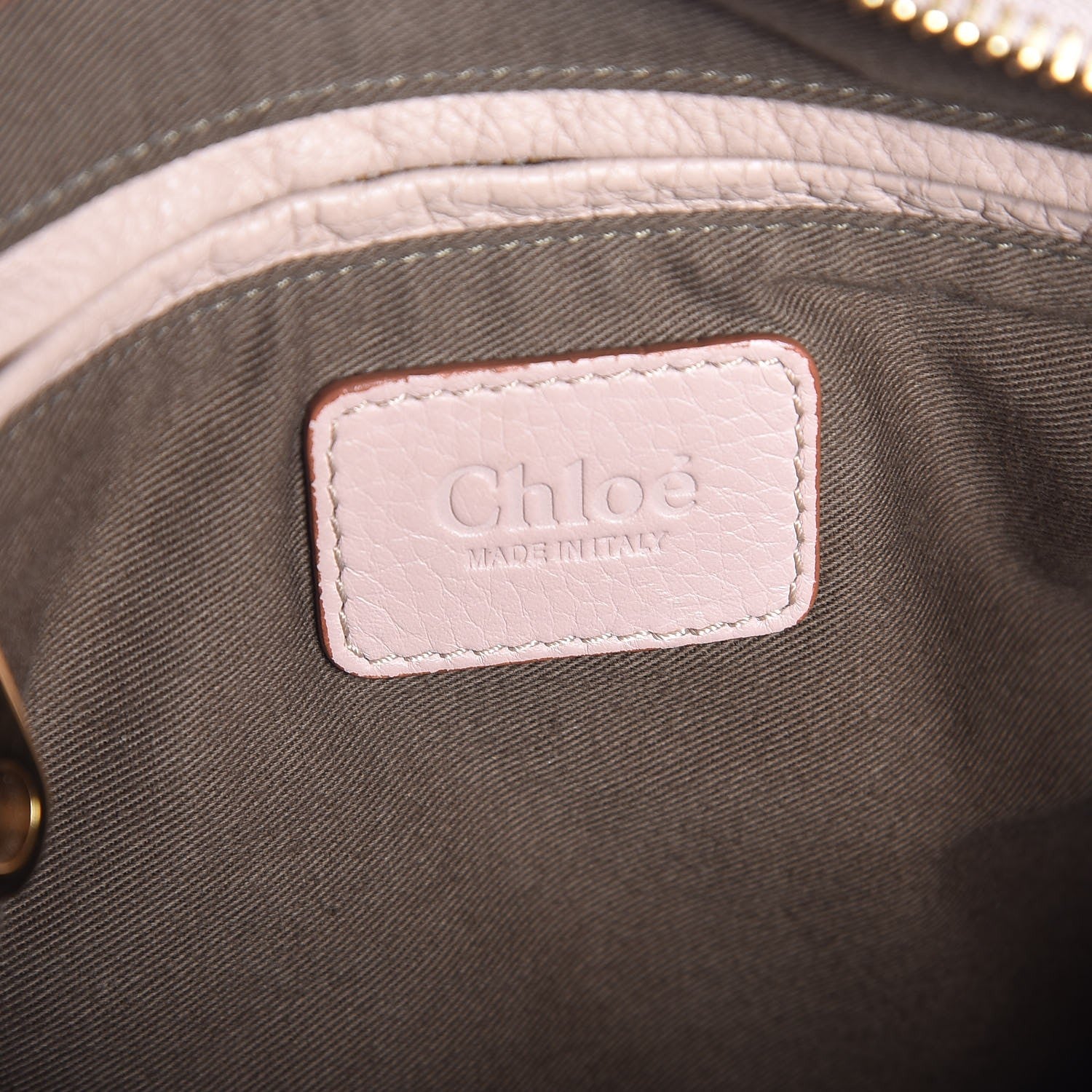 Chloe Calfskin Medium Marcie Satchel Nude Pink 7 of 9