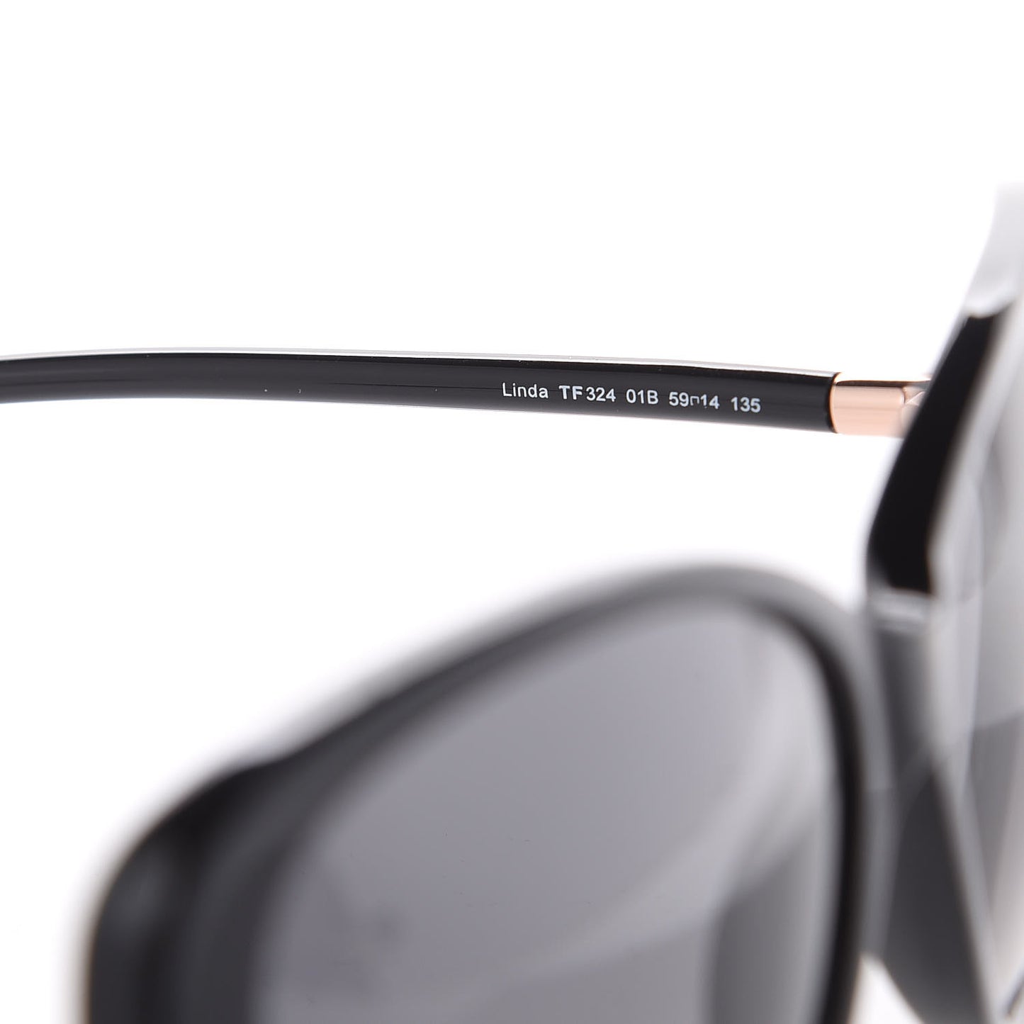 Linda Butterfly Sunglasses TF324 Black