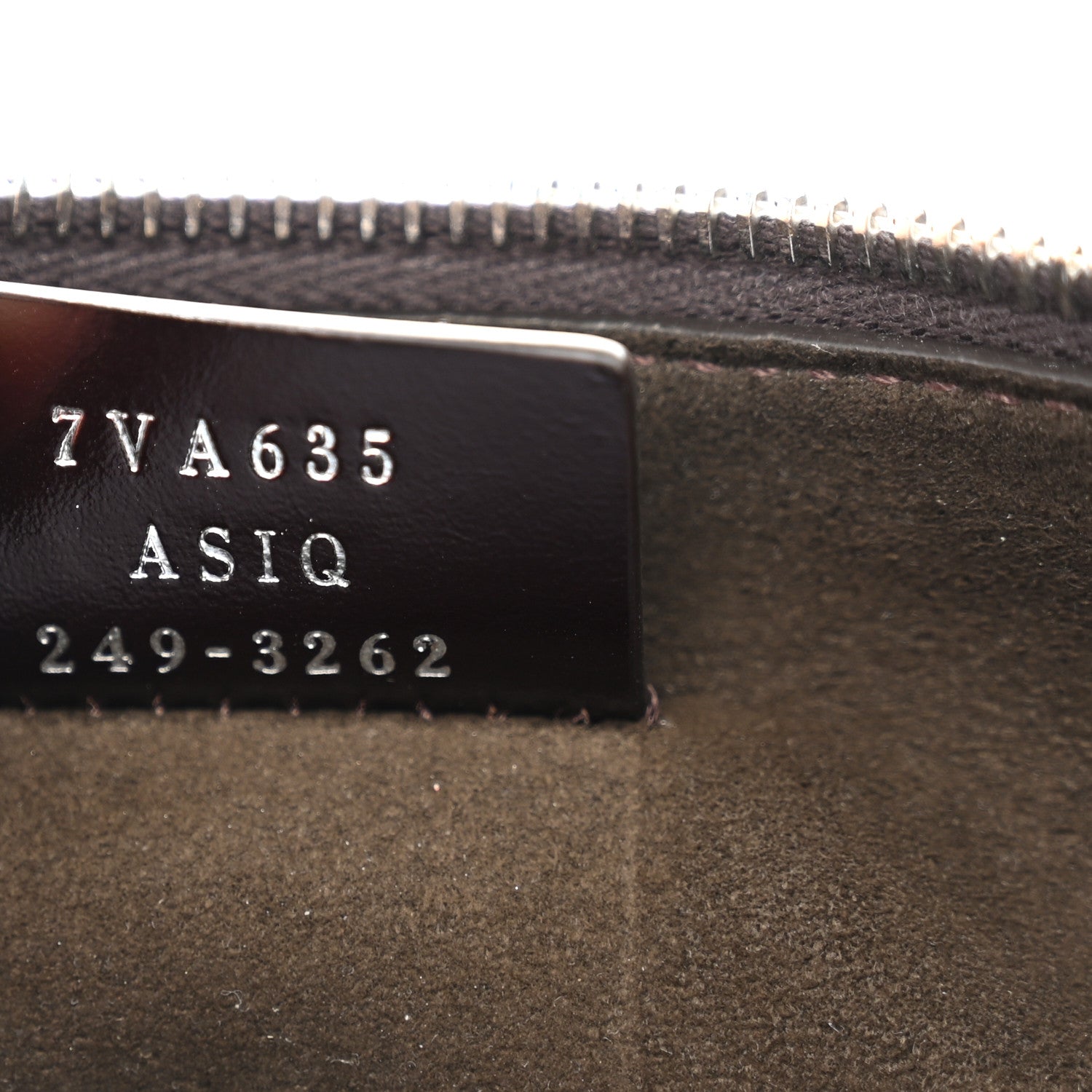 Fendi Fabric Jacquard FF Melon Bag Tobacco Black 7 of 10