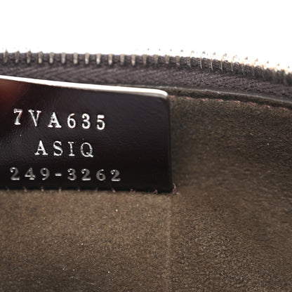 Fendi Fabric Jacquard FF Melon Bag Tobacco Black 7 of 10