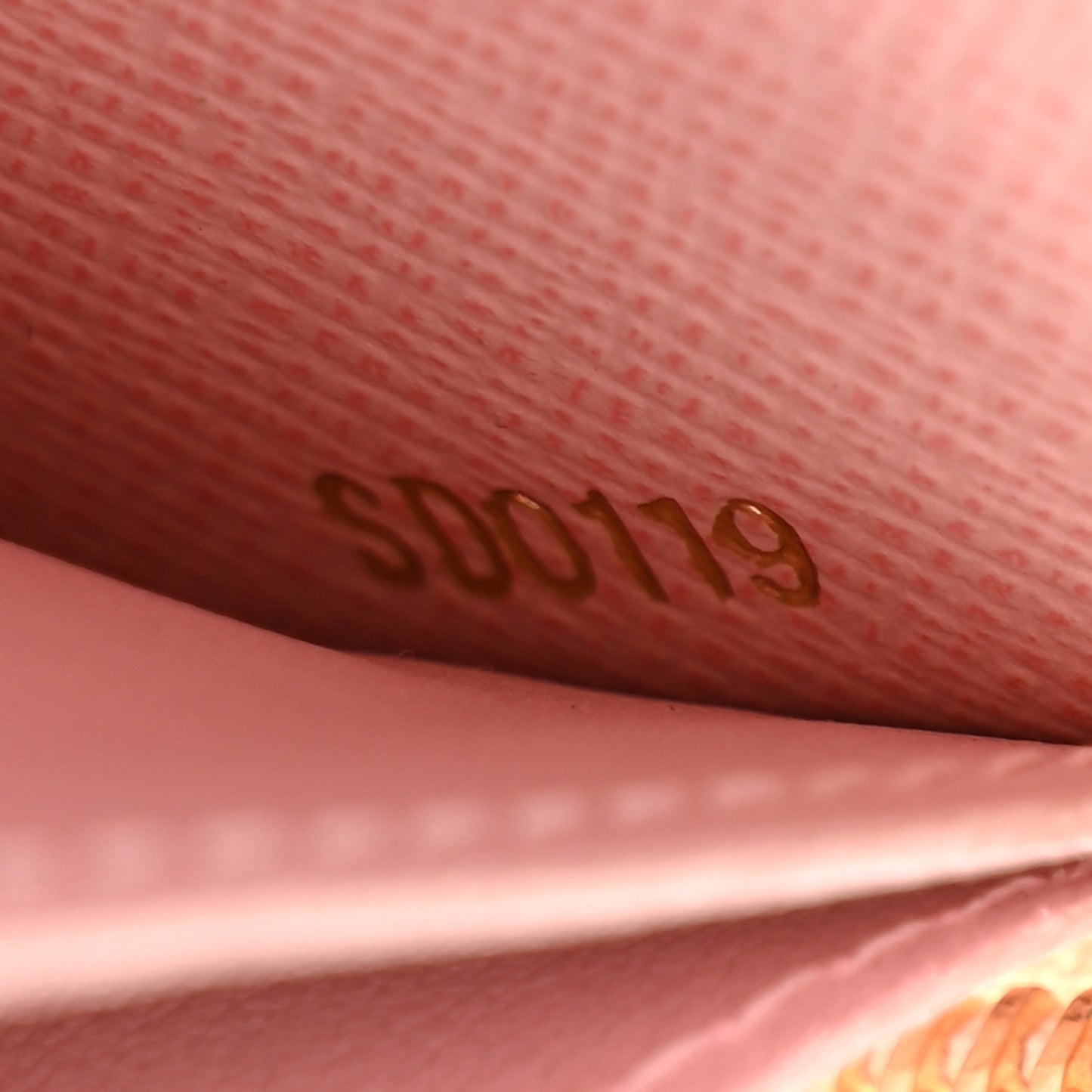 Damier Azur Clemence Wallet Rose Ballerine