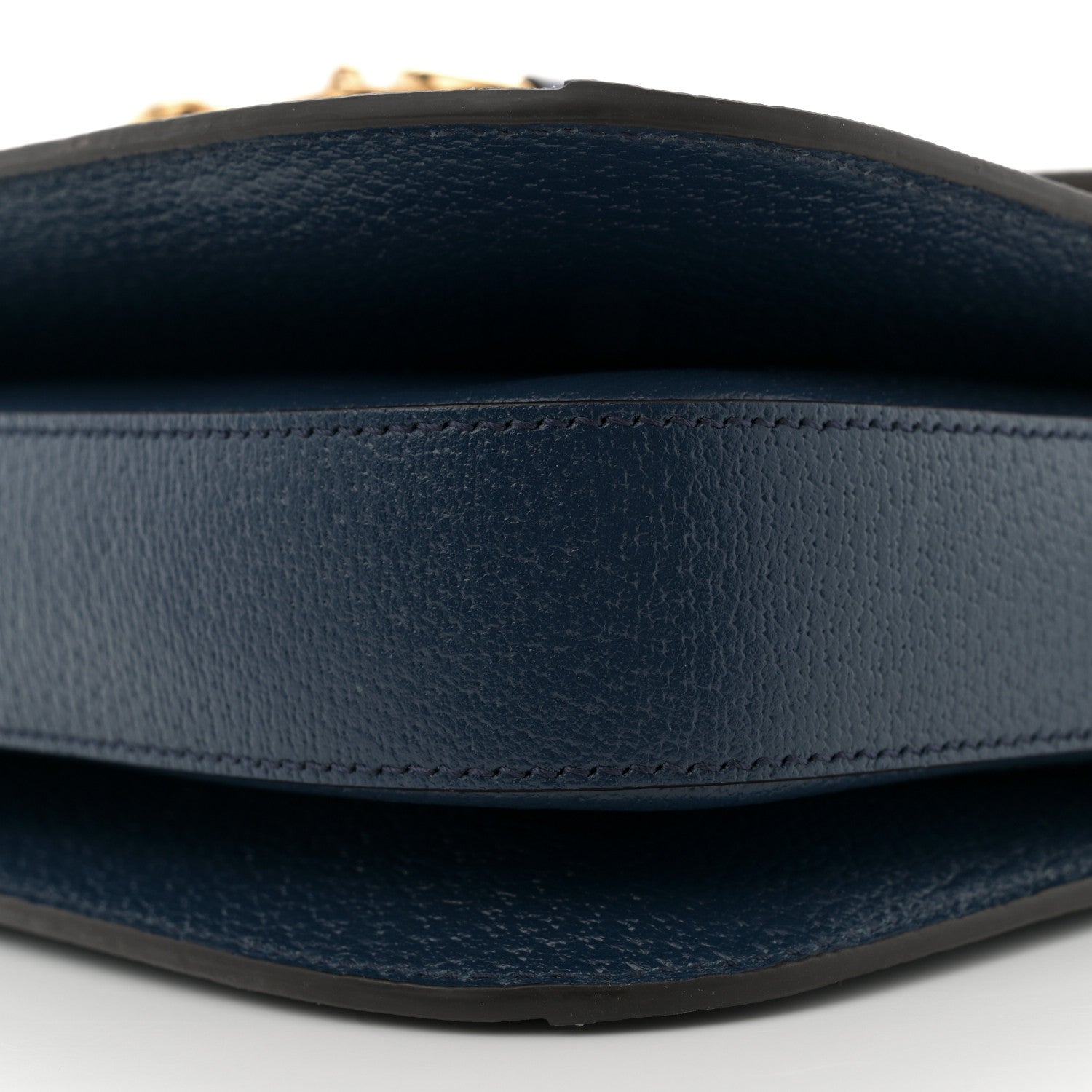 Gucci Raffia Textured Dollar Calfskin GG Monogram Horsebit 1955 Shoulder Bag Natural Mystic White Blue Agata 10 of 10