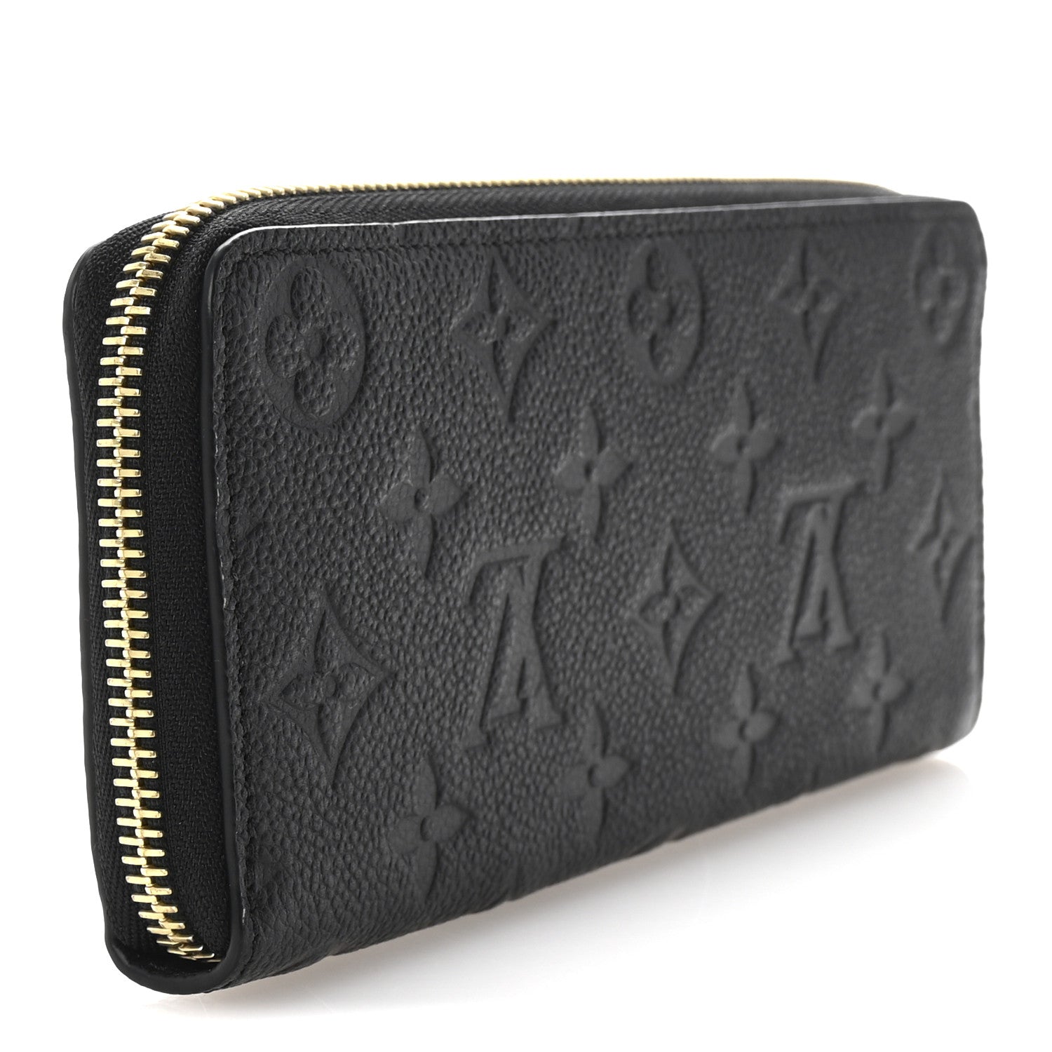 Louis Vuitton Empreinte Clemence Wallet Black 3 of 7