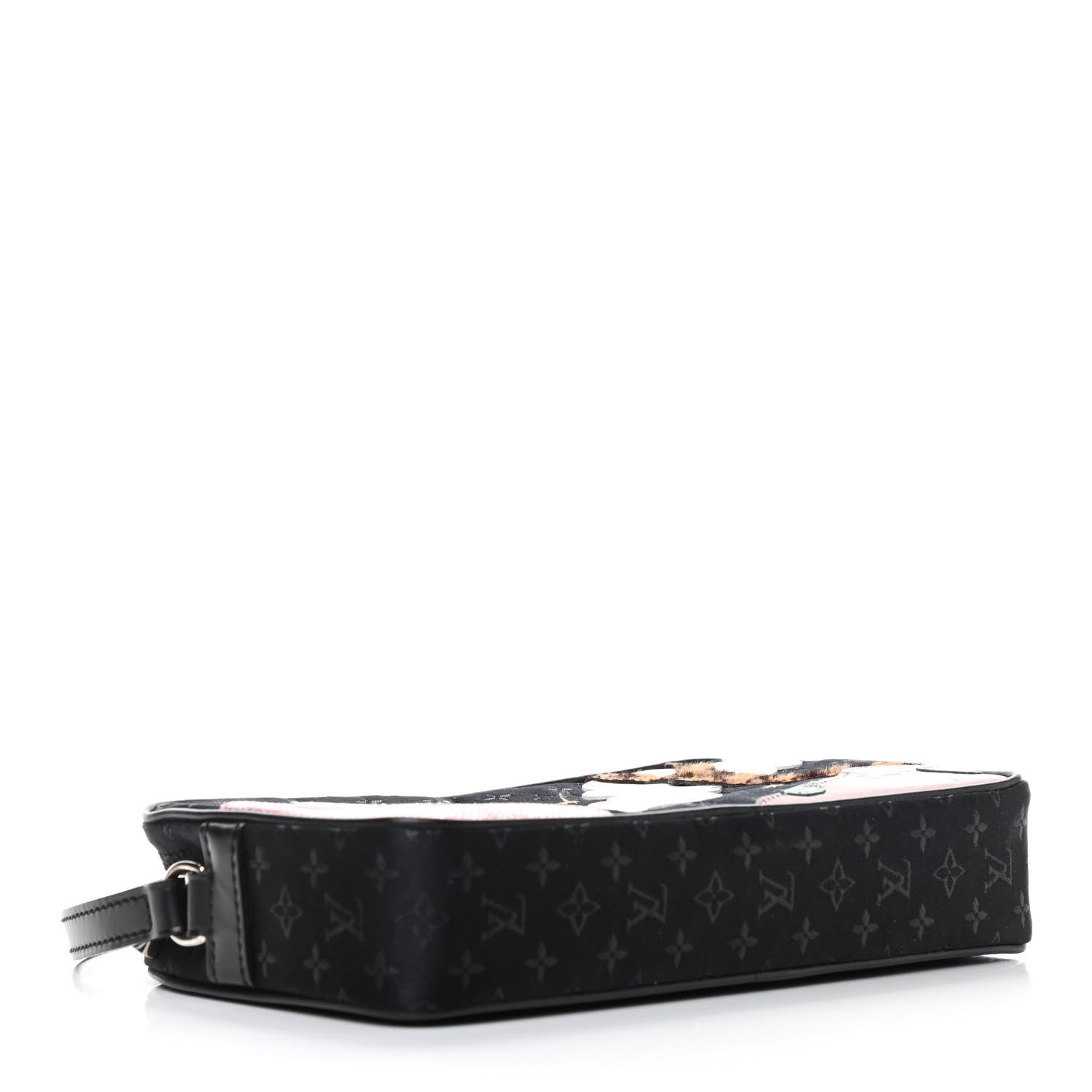 Louis Vuitton Satin Mini Monogram Conte De Fees Pochette Black 4 of 8