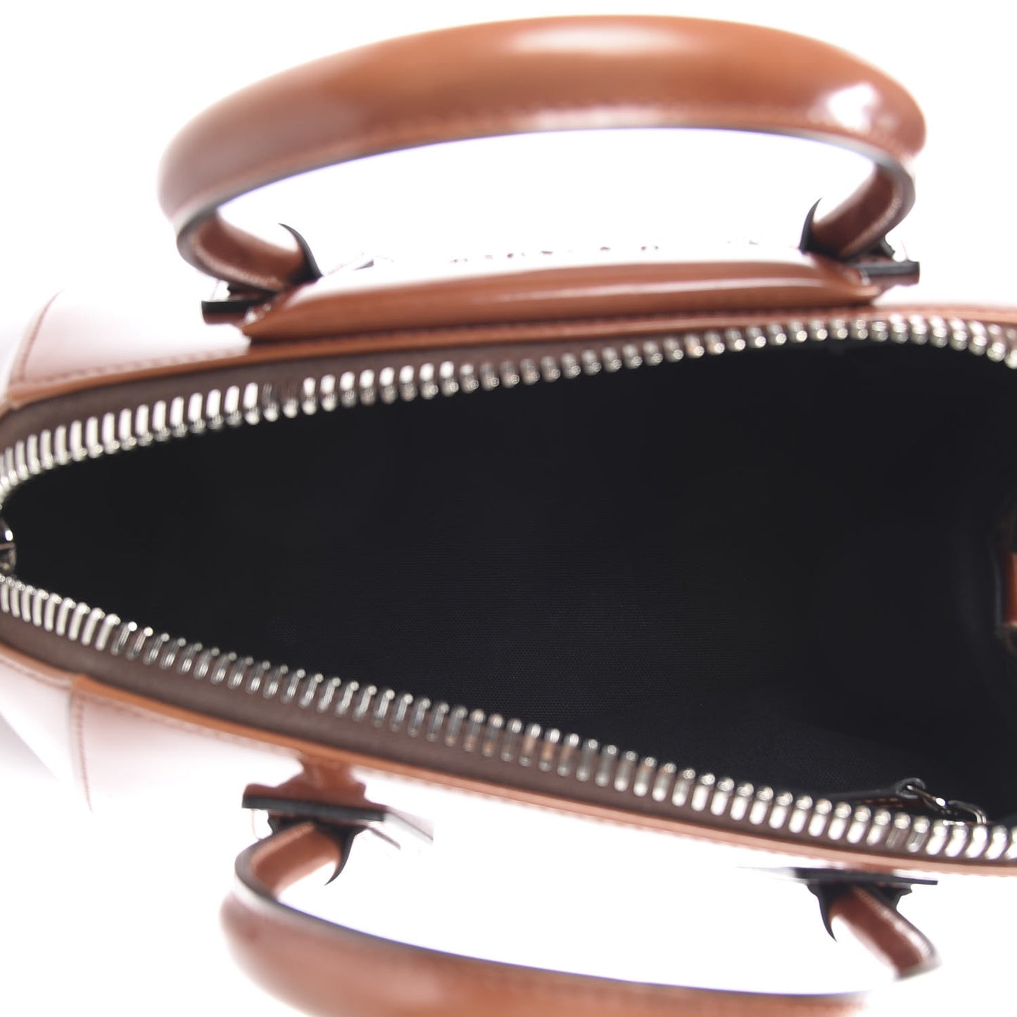 Patent Calfskin Small Antigona Brown