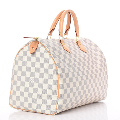 Louis Vuitton Damier Azur Speedy 35 3 of 9