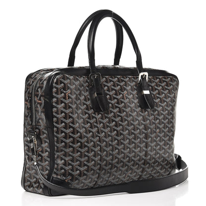 Goyard Goyardine Ambassade MM Briefcase Black 3 of 14
