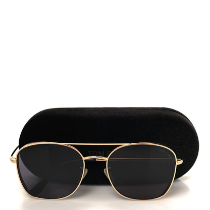Tom Ford Metal Pilot Sunglasses FT0724 Gold 7 of 7