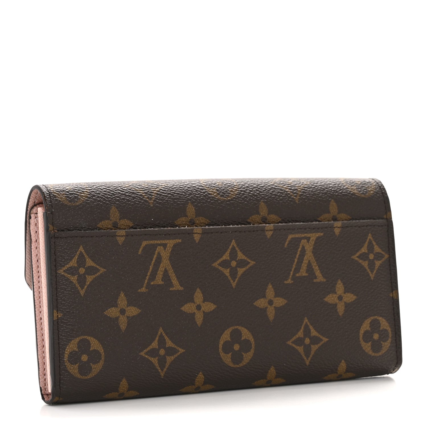 Louis Vuitton Monogram Sarah Wallet NM Rose Ballerine 3 of 10