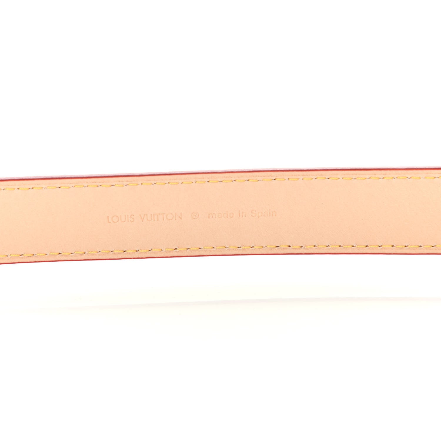 Louis Vuitton Vachetta 25mm Adjustable Shoulder Strap VVN 4 of 5