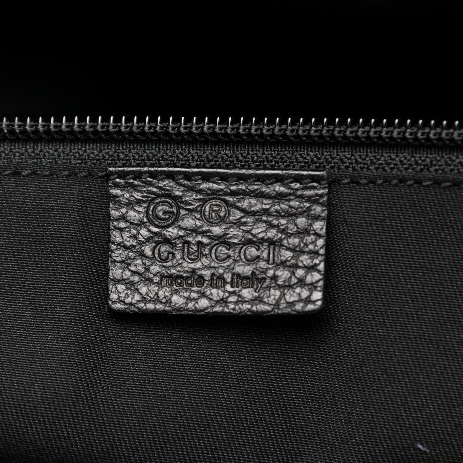 Gucci Nylon Monogram Large Duffle Bag Black 5 of 9