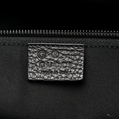 Gucci Nylon Monogram Large Duffle Bag Black 5 of 9