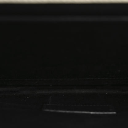 Saint Laurent Grain De Poudre Matelasse Chevron Monogram Envelope Clutch Blanc Vintage 5 of 12