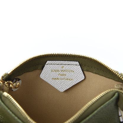 Louis Vuitton Monogram Giant Micro Pochette Accessories Kaki White 7 of 9