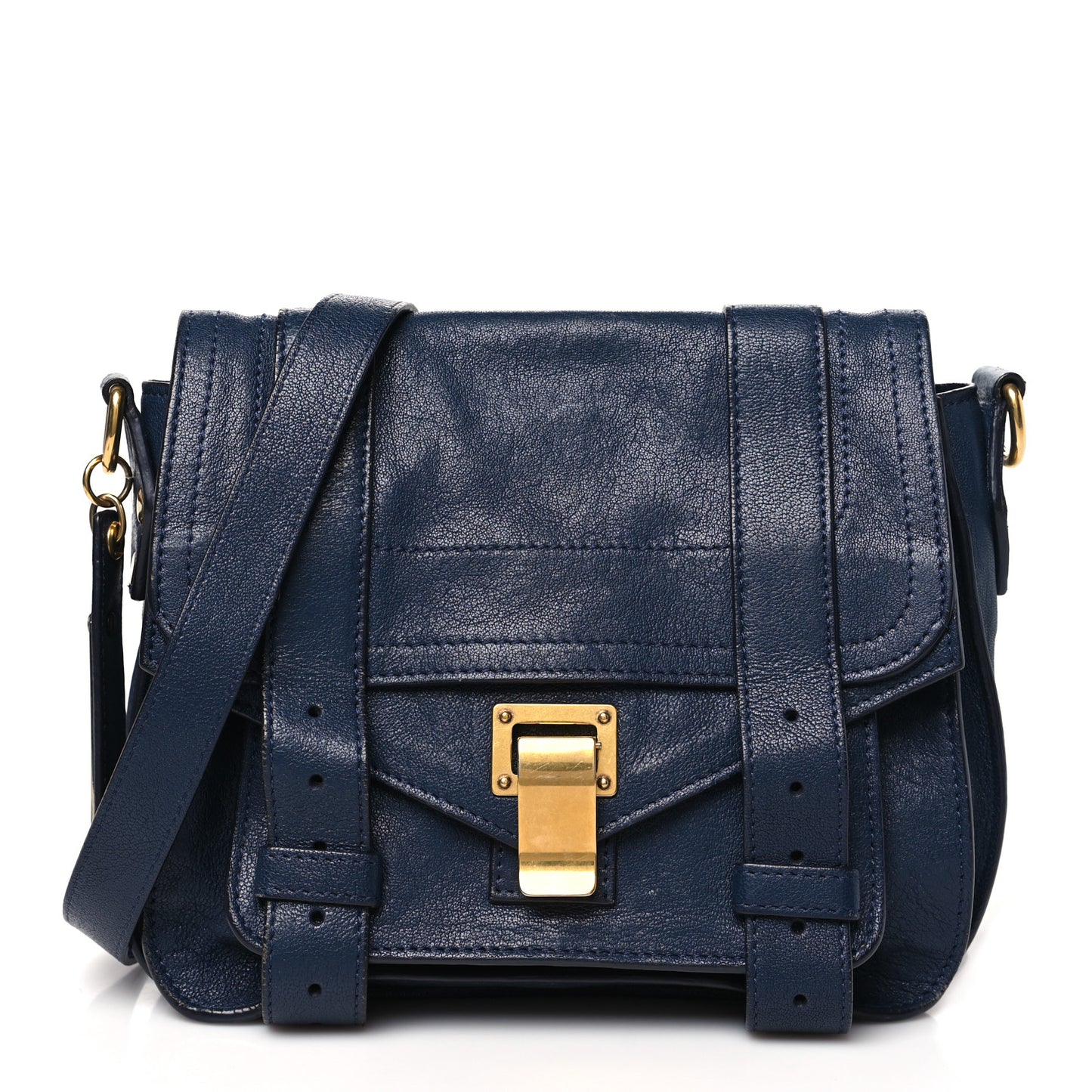 Lambskin PS1 Mini Crossbody Bag Midnight