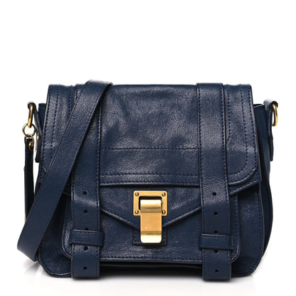 Proenza Schouler Lambskin PS1 Mini Crossbody Bag Midnight 1 of 13