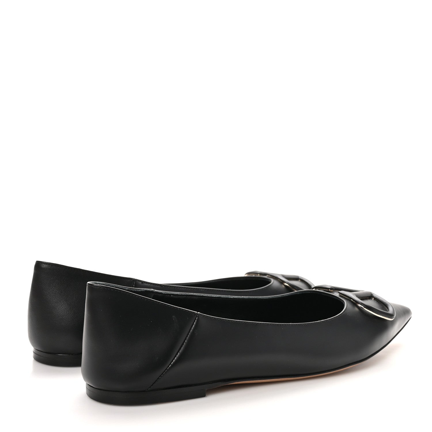 Valentino Garavani Nappa Vlogo Flats 40 Black 4 of 9