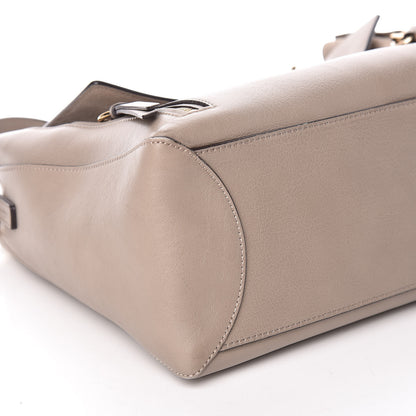 Chloe Calfskin Medium Faye Day Shoulder Bag Motty Grey 8 of 10