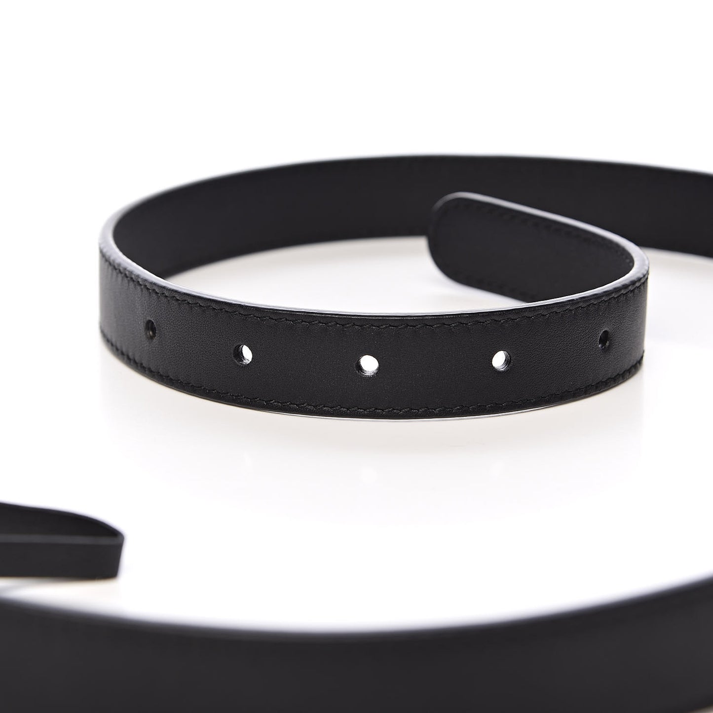 Calfskin Double G 20mm Belt 80 32 Black
